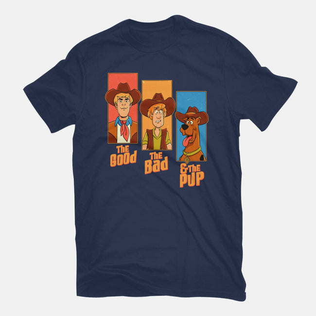 The Good The Bad And The Pup-Mens-Basic-Tee-P1yu5h