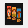 The Good The Bad And The Pup-None-Stretched-Canvas-P1yu5h
