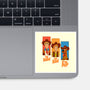 The Good The Bad And The Pup-None-Glossy-Sticker-P1yu5h