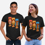 The Good The Bad And The Pup-Unisex-Basic-Tee-P1yu5h