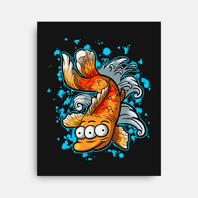 Atomic Koi-None-Stretched-Canvas-nickzzarto