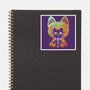 Negative Yokai Cat-None-Glossy-Sticker-Donnie