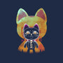 Negative Yokai Cat-Mens-Basic-Tee-Donnie