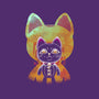 Negative Yokai Cat-None-Basic Tote-Bag-Donnie