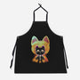 Negative Yokai Cat-Unisex-Kitchen-Apron-Donnie