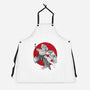 Super Saiyan Vs Fourth Form-Unisex-Kitchen-Apron-DrMonekers