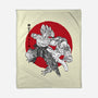Super Saiyan Vs Fourth Form-None-Fleece-Blanket-DrMonekers