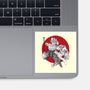 Super Saiyan Vs Fourth Form-None-Glossy-Sticker-DrMonekers