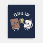 Flip And Sip-None-Stretched-Canvas-rarpoint