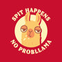 Spit Happens No Probllama-None-Fleece-Blanket-rarpoint
