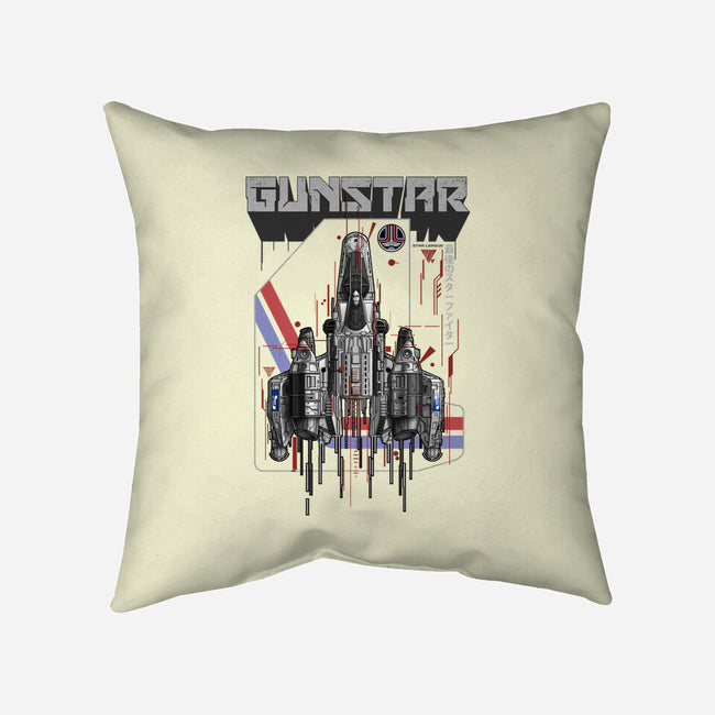 Gunstar-None-Removable Cover w Insert-Throw Pillow-silentOp