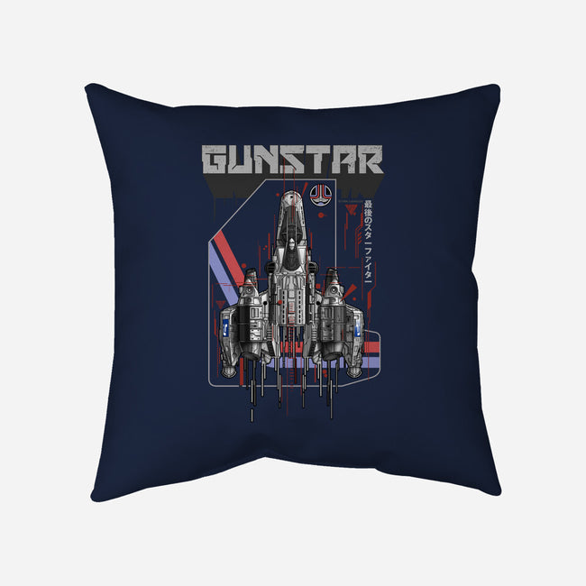 Gunstar-None-Removable Cover w Insert-Throw Pillow-silentOp