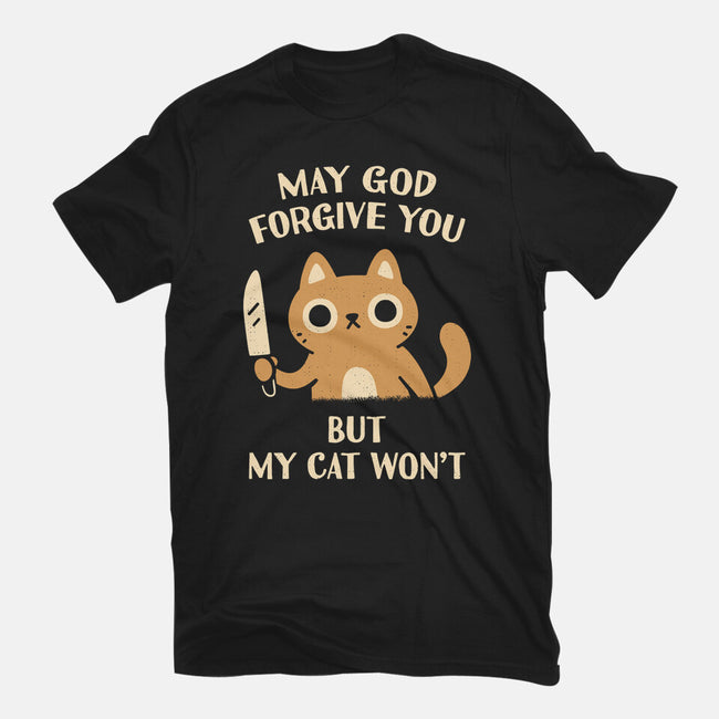May God Forgive You-Mens-Basic-Tee-rarpoint