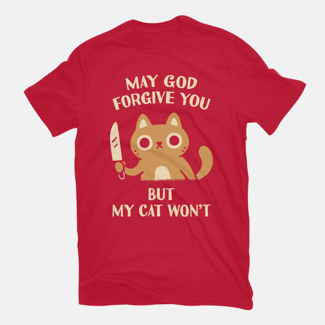 May God Forgive You-Mens-Basic-Tee-rarpoint