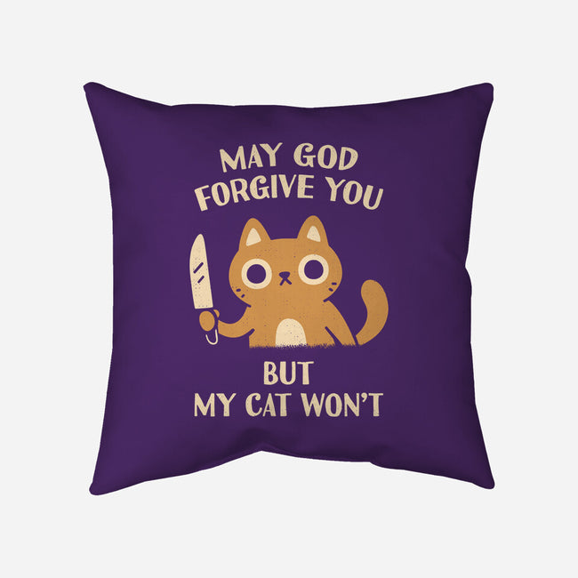 May God Forgive You-None-Removable Cover w Insert-Throw Pillow-rarpoint