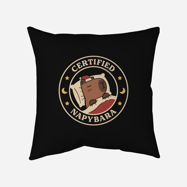 Certified Napybara-None-Removable Cover w Insert-Throw Pillow-rarpoint