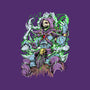 King Skeleton-None-Removable Cover w Insert-Throw Pillow-Guilherme magno de oliveira