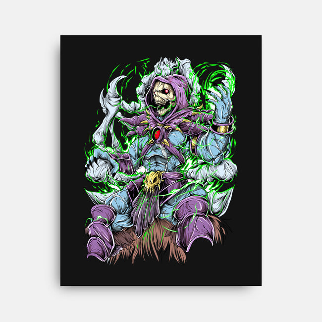 King Skeleton-None-Stretched-Canvas-Guilherme magno de oliveira