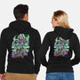 King Skeleton-Unisex-Zip-Up-Sweatshirt-Guilherme magno de oliveira
