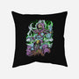 King Skeleton-None-Removable Cover w Insert-Throw Pillow-Guilherme magno de oliveira