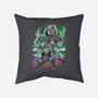 King Skeleton-None-Removable Cover w Insert-Throw Pillow-Guilherme magno de oliveira