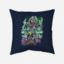 King Skeleton-None-Removable Cover w Insert-Throw Pillow-Guilherme magno de oliveira