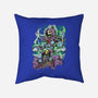 King Skeleton-None-Removable Cover w Insert-Throw Pillow-Guilherme magno de oliveira
