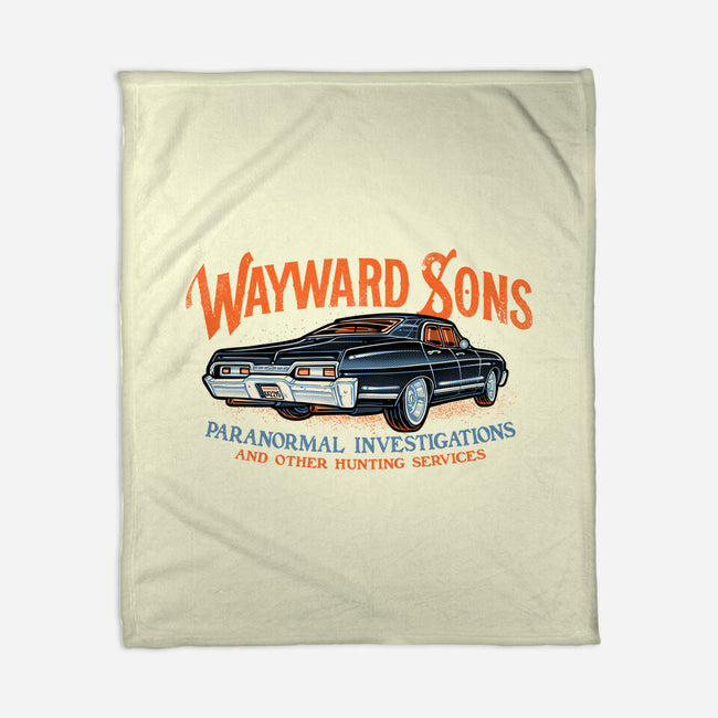 Wayward Sons Paranormal Investigations-None-Fleece-Blanket-momma_gorilla