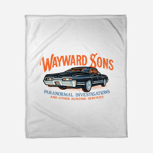 Wayward Sons Paranormal Investigations-None-Fleece-Blanket-momma_gorilla
