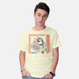 Pizza Time-Mens-Basic-Tee-Henrique Torres