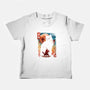Samurai Cat Landscape-Baby-Basic-Tee-dandingeroz