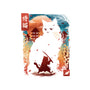 Samurai Cat Landscape-None-Drawstring-Bag-dandingeroz