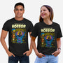 Tree House Of Horror-Unisex-Basic-Tee-Jorgetiradoart
