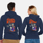 They Fight And Bite-Unisex-Zip-Up-Sweatshirt-Jorgetiradoart