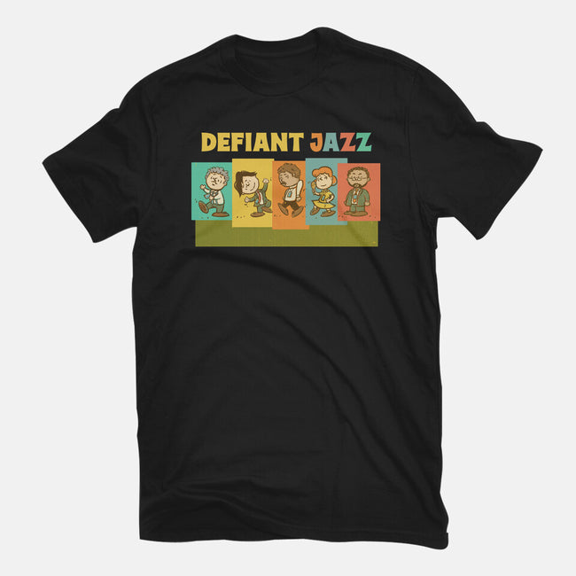 Defiant Jazz-Mens-Basic-Tee-kg07