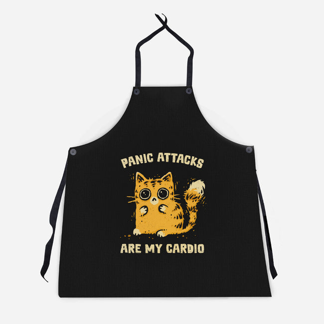 Panic Attacks Are My Cardio-Unisex-Kitchen-Apron-kg07