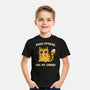 Panic Attacks Are My Cardio-Youth-Basic-Tee-kg07