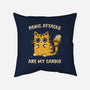 Panic Attacks Are My Cardio-None-Removable Cover w Insert-Throw Pillow-kg07