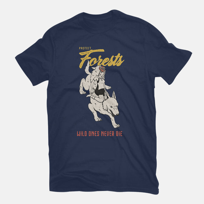 Protect Forests-Unisex-Basic-Tee-sebasebi