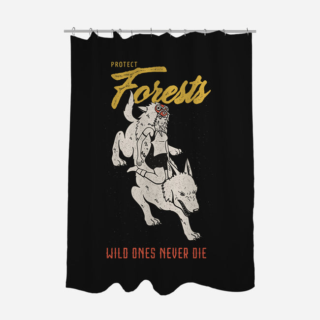 Protect Forests-None-Polyester-Shower Curtain-sebasebi