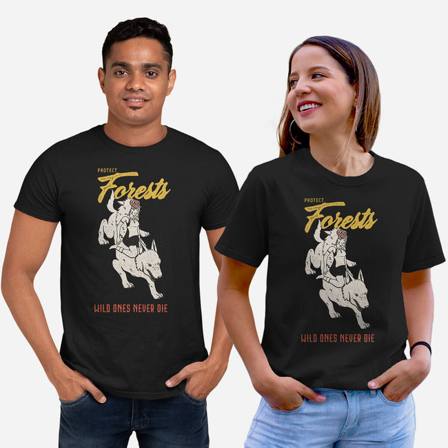Protect Forests-Unisex-Basic-Tee-sebasebi