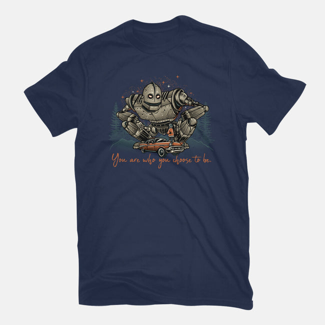 You Are Who You Choose To Be-Mens-Basic-Tee-momma_gorilla