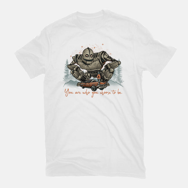 You Are Who You Choose To Be-Mens-Basic-Tee-momma_gorilla