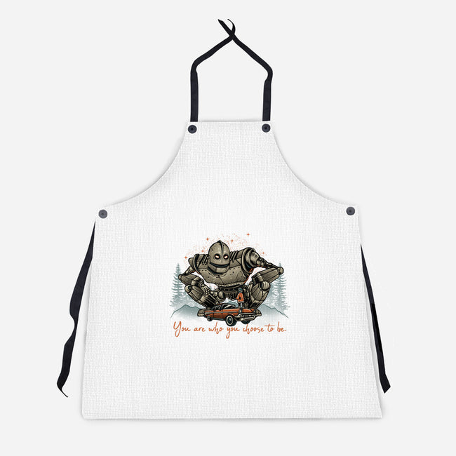 You Are Who You Choose To Be-Unisex-Kitchen-Apron-momma_gorilla