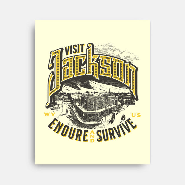 Visit Jackson-None-Stretched-Canvas-Wheels