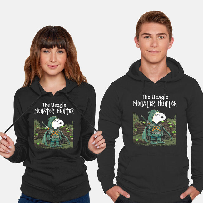 Beagle Monster Hunter-Unisex-Pullover-Sweatshirt-P1yu5h