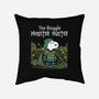 Beagle Monster Hunter-None-Removable Cover w Insert-Throw Pillow-P1yu5h