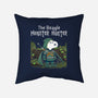 Beagle Monster Hunter-None-Removable Cover w Insert-Throw Pillow-P1yu5h