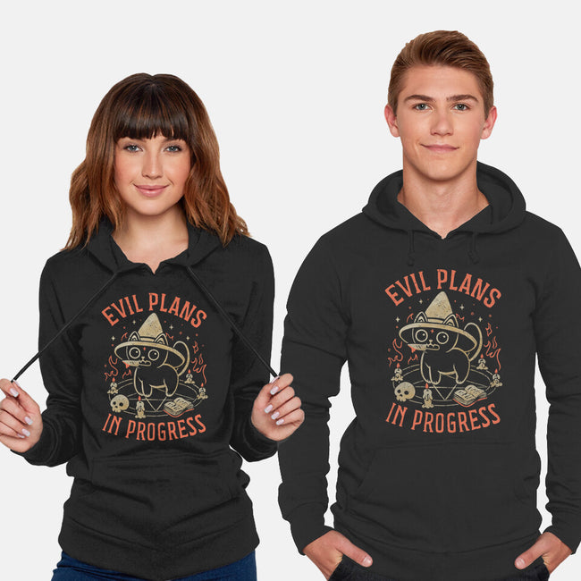 Evil Plans In Progress-Unisex-Pullover-Sweatshirt-eduely
