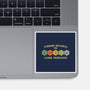 Hoarding Resources And Losing Friends-None-Glossy-Sticker-kg07